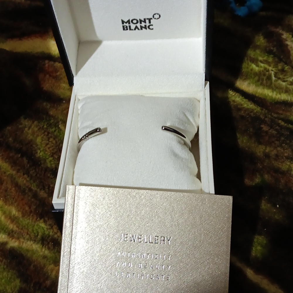 Mont blanc mens s.s. bangle
